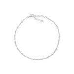 Brilio Brilio Silver Brilio Silver Timeless silver anklet Lamb&aacute;da ANK102W