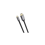 Trust 25630 kaabli soomuutja USB-C HDMI Must, H&otilde;be