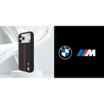 BMW M perforatsiooniga triibulogo MagSafe kaitse&uuml;mbris iPhone 17 Pro Max jaoks