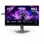 AOC G2 AG246FK6 PC lamekuvar 61,2 cm (24.1") 1920 x 1080 pikslit Full HD LED Must, Hall