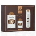 Lattafa Vintage Radio komplekt woda parf&uuml;&uuml;miga spray 100ml + woda parf&uuml;&uuml;miga spray 20ml + deodorant spray 200ml