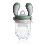 Uus! Uus! Aktsioon! Kidsme Food Feeder lapse toitmisseade tahketele toodetele (suur) hall alates 6 kuud. 160337GR