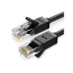 Ugreen 20164 v&otilde;rgukaabel Must 10 m Cat6 U/UTP (UTP) &Uuml;mmargune