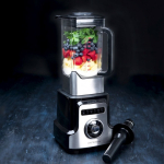 GASTRONOMA 18180001 kannmikser 3 l Lauapealne blender 2000 W Must, Roostevaba teras