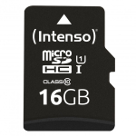 Intenso 3424470 m&auml;lukaart 16 GB MicroSD UHS-I Klass 10