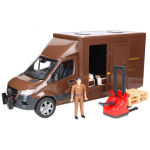 BRUDER MB Sprinter UPS with driver and accessories, 02678