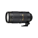 Nikon AF-S NIKKOR 80-400mm f/4.5-5.6G ED VR SLR Telefoto-objektiiv Must