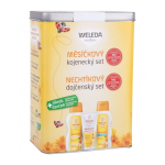 Weleda Children's Calendula Oil Body Oil K 200 ml (Children's Oil 200 ml + Children's Cream for Sores 75 ml + Children's Bath 20