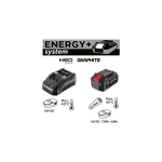 Graphite Graphite Set Energy+: 4 Ah battery with 58GE132 charger