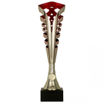 Detail Detail Gold and red plastic cup