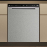 Whirlpool W7U HS41 X dishwasher, steel