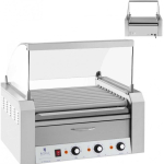 Roller Roller roll grill with lid and heating drawer for buns 20 HotDog sausages 2600W 230V Royal Catering