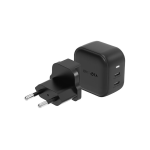 Case Case ENERGEA ład. network 2xUSB-C PD-PPS 45W 2C black/black US+EU Travelite GAN45
