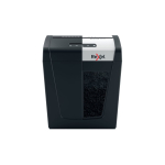 Rexel Secure MC6 paberihunt Micro-cut t&uuml;&uuml;pi purustaja 60 dB Must, H&otilde;be