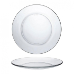 Duralex LYS plate transparent 235 x 20 mm - complex 6 pcs.
