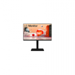 LG 24BA450-B PC lamekuvar 60,5 cm (23.8") 1920 x 1080 pikslit Full HD Must