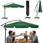 Parasol Folding garden umbrella 6 segments 350 cm with cover Thin PL-880