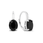 Brilio Brilio Silver Brilio Silver Original silver earrings with black zircons EA750WBC