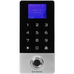 Orno Touch combination lock with proximity card and key fob reader and fingerprint reader, Wi-Fi, IP68, 1 3A relay, Tuya powered