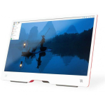 Raspberry Raspberry Pi Monitor &ndash; 15.6 inch IPS LCD screen 1920x1080 pixels HDMI + USB &ndash; red and white