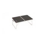 Outwell Heyfield Low Table aialaud Must, Valge Ristk&uuml;likukujuline