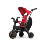 Doona Liki Trike S3 5in1 kokkuk&auml;idav kolmerattaline jalgratas - Must/punane
