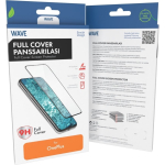 Wave Full Cover panssarilasi, OnePlus Nord CE5 5G, musta raam