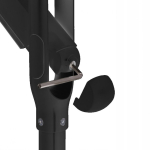 Spacetronik mobiilne monitori- ja TV-statiiv SPE-T01B 10kg, must
