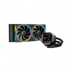 DeepCool LM240 Protsessor Vedeljahutuskomplekt 12 cm Must 1 tk