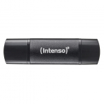 Intenso 3544491 USB-v&auml;lkm&auml;lu 128 GB USB Type-A / USB Type-C 3.2 Gen 1 (3.1 Gen 1) Must