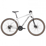 Maastikuratas Maastikuratas Rock Machine Crossride 300 Gloss Silver/Black/Grey (Ratta suurus: 29 Raami suurus: M)