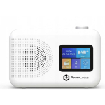 Powerlocus DAB+ FM/AM raadio &auml;ratus, valge