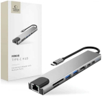 Tech-Protect HB09 8-in-1 USB hub 100W
