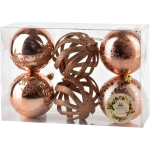 Mondex Mondex Since 1986 SANTA LILA 6 j&otilde;ulupalli komplekt 8 cm