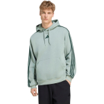 Meeste Meeste adidas Essentials 3-Stripes fliisist kapuutsiga sviiter erkroheline KY4172 (XL)