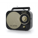 Muse M-055 RB Kaasaskantav Analoog Must, Kuld
