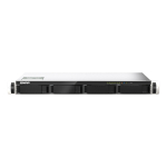 QNAP TS-435XEU NAS P&uuml;stik (1U) Marvell CN9131 4 GB DDR4 0 TB QNAP QTS Must, Hall