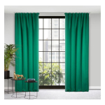 Night Night curtain Eurofirany MILAN made of darkening blackout type fabric, 140X300 cm, color: dark green