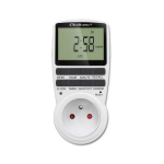 Qoltec Electronic timer pc0628 | 3680w | 16a | LCD