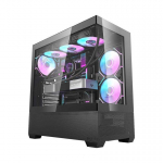 Darkflash DS900 AIR PC Case (Black) + 7 ARGB Fans