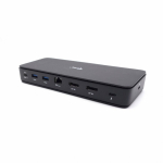 i-tec TB4DUALDPDOCKPDPRO s&uuml;learvuti dokk ja pordireplikaator Juhtmega &uuml;hendatud Thunderbolt 4 Must