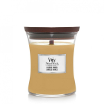 WoodWick Gilded Sands vahak&uuml;&uuml;nal Silinder Merevaik, Fig wood, Puit Beež 1 tk