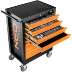 Neo Tools Workshop cabinet, 7 drawers + 129 tools