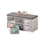 Children's Children's bench with 6 textile organizers, Kesper