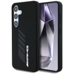 Mercedes Mercedes AMG Oversize Rhombs MagSafe Samsung Galaxy S25 phone case black