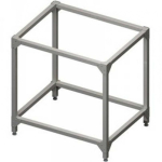 Hendi Pizza oven stand TRAYS 4 / TRAYS 44, gray