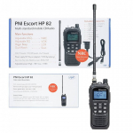 PNI Escort HP82 K&auml;esolev CB Auto Raadio 1800 mAh USB-C Must
