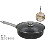 Praepann Praepann kaanega 24 cm, 24x39,5x10 cm, KITCHEN&GO