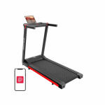 DeerRun A1 Pro Foldable Electric Treadmill (Black and Red)