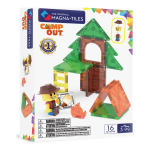 MAGNA-TILES Mets&auml;retki magnetilisest ehituskomplektist, 16 t&uuml;kki.